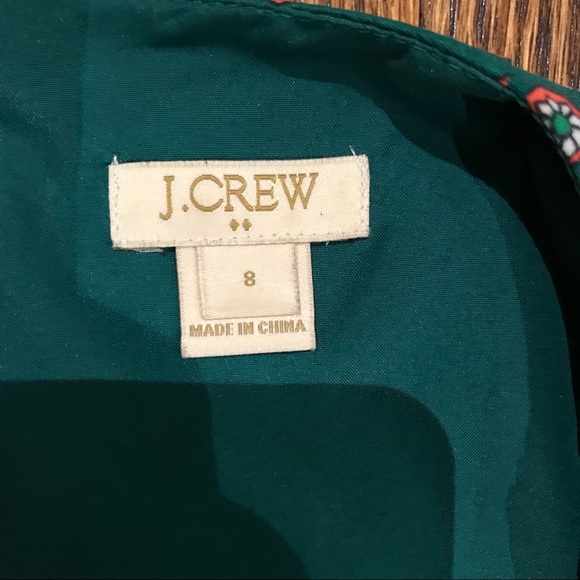 J Crew Patterned Dress 8 - Picture 2 of 5